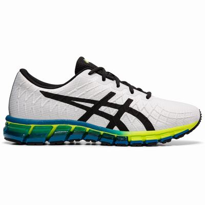 Asics Gel-Quantum 180 4 - Miesten Tennarit - Valkoinen/Keltainen